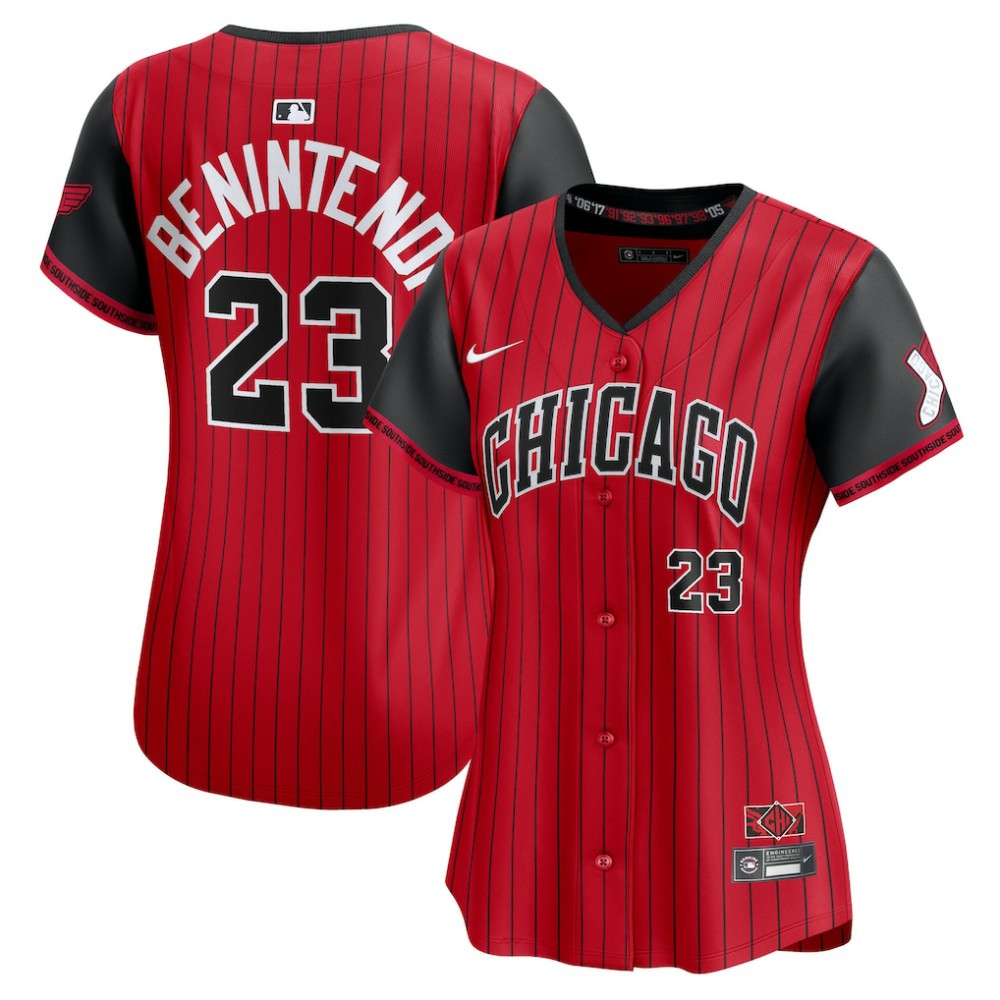 Andrew Benintendi Chicago White Sox Nike Women's 2025 City Connect Limited Player Jersey Near Me