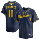 Jackson Chourio Milwaukee Brewers Nike Alternate 2 Limited Jersey Outlet