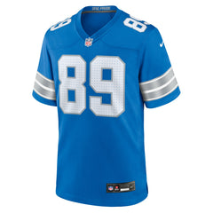 Brock Wright Detroit Lions Team Game Jersey - Blue - Nike
