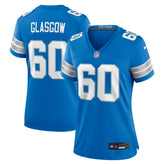 Graham Glasgow Detroit Lions Women's Team Game Jersey - Blue - Nike