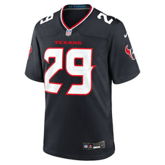 M.J. Stewart Houston Texans Team Game Jersey - Navy - Nike