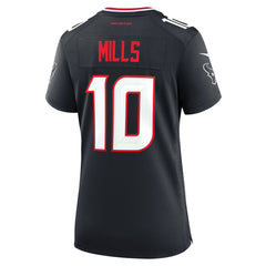 Davis Mills Houston Texans Women's Team Game Jersey - Navy - Nike