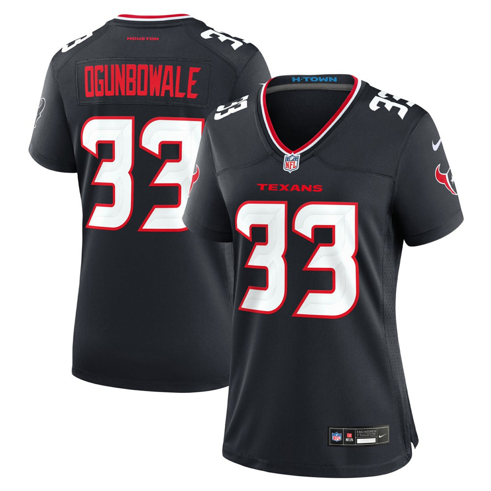 Dare Ogunbowale Houston Texans Women's Team Game Jersey - Navy - Nike