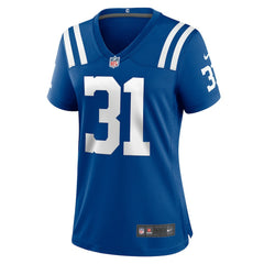 Tyler Goodson Indianapolis Colts Women's Game Jersey - Royal - Nike