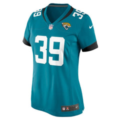 Cam Little Jacksonville Jaguars Women's Game Jersey - Teal - Nike