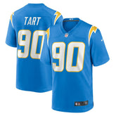 Teair Tart Los Angeles Chargers Team Game Jersey - Powder Blue - Nike