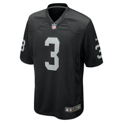 Zamir White Las Vegas Raiders Team Game Jersey - Black - Nike