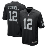 Aidan O'Connell Las Vegas Raiders Team Game Jersey - Black - Nike