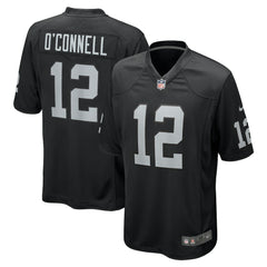 Aidan O'Connell Las Vegas Raiders Team Game Jersey - Black - Nike