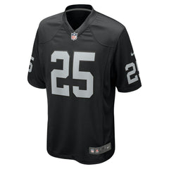 Decamerion Richardson Las Vegas Raiders Team Game Jersey - Black - Nike