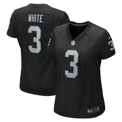 Zamir White Las Vegas Raiders Women's Game Jersey - Black - Nike