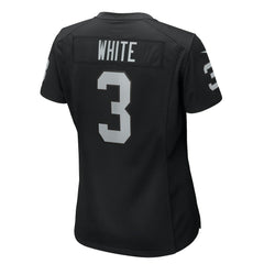 Zamir White Las Vegas Raiders Women's Game Jersey - Black - Nike