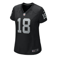 Jack Jones Las Vegas Raiders Women's Game Jersey - Black - Nike