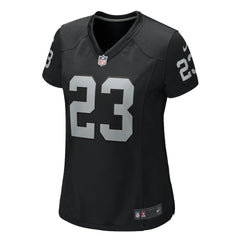 Dylan Laube Las Vegas Raiders Women's Game Jersey - Black - Nike