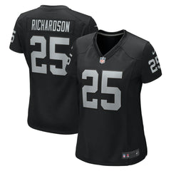 Decamerion Richardson Las Vegas Raiders Women's Game Jersey - Black - Nike