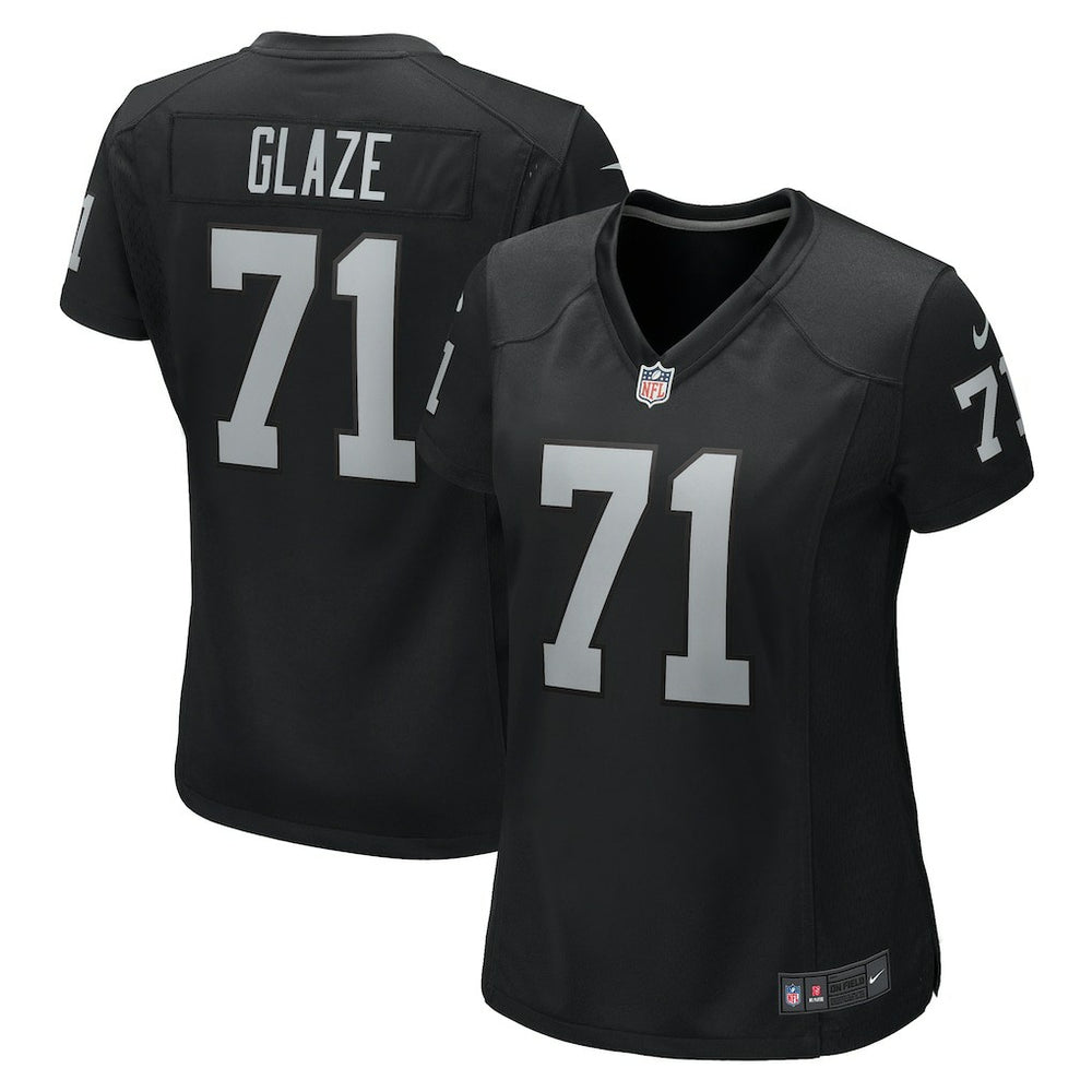DJ Glaze Las Vegas Raiders Women's Game Jersey - Black - Nike