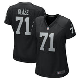 DJ Glaze Las Vegas Raiders Women's Game Jersey - Black - Nike