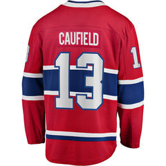 Cole Caufield Montreal Canadiens Fanatics Home Premier Breakaway Player Jersey - Red | Fanatics sale