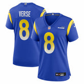 Jared Verse Los Angeles Rams Women's Team Game Jersey - Royal - Nike