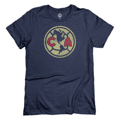 Club America 1863FC Color Badge T-Shirt Navy