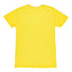 Club America 1863FC Left Mono Badge Vintage Tri-Blend T-Shirt Yellow