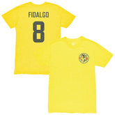 Álvaro Fidalgo Club America 1863FC Retro Player Name & Number Tri-Blend T-Shirt Yellow
