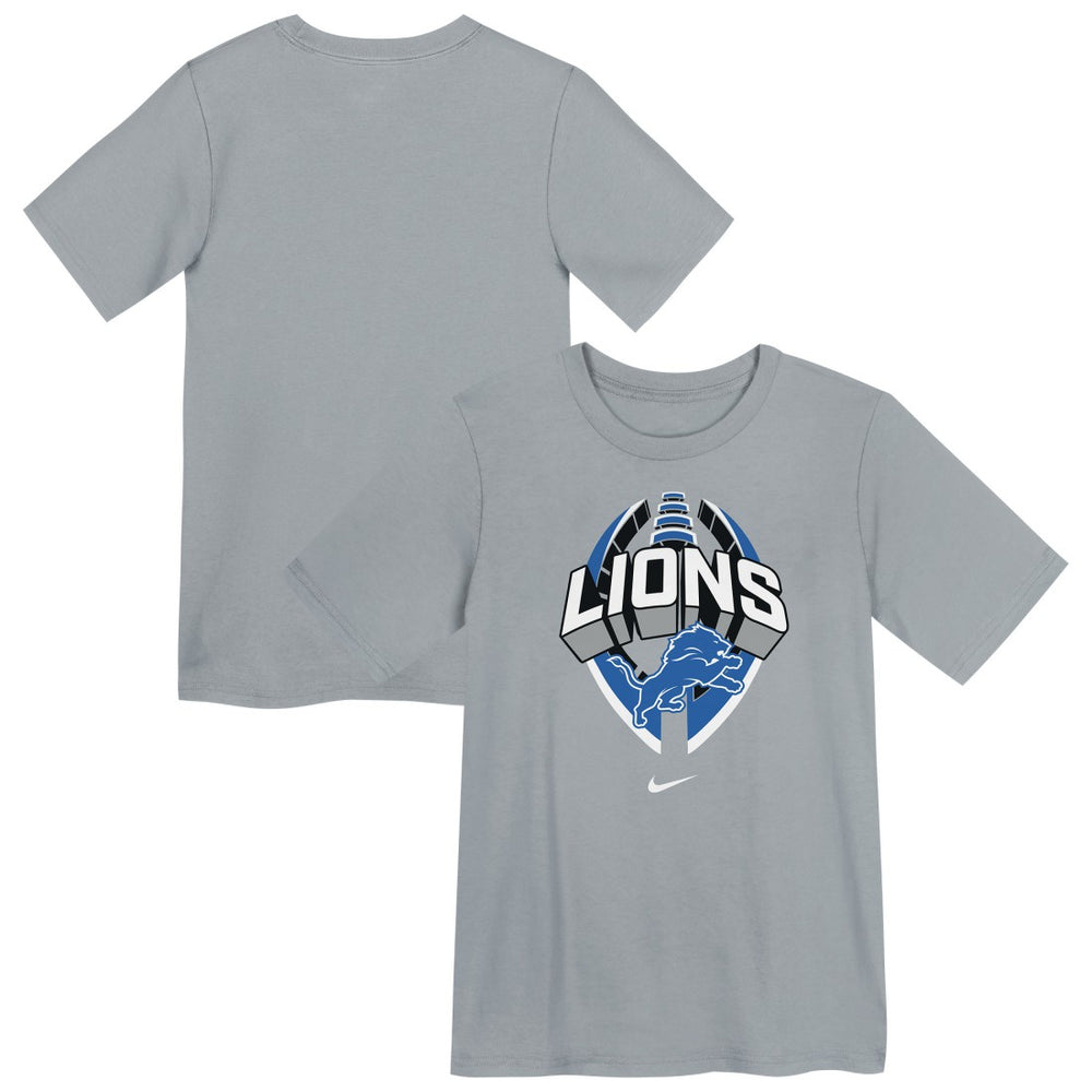 Detroit Lions Preschool Icon Legend Dri-FIT T-Shirt - Gray - Nike