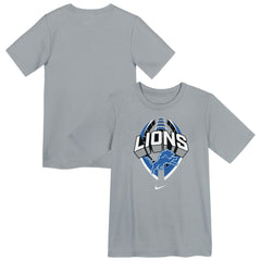 Detroit Lions Preschool Icon Legend Dri-FIT T-Shirt - Gray - Nike