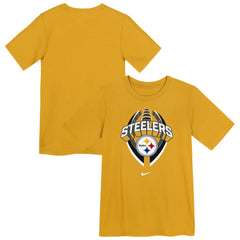 Pittsburgh Steelers Preschool Icon Legend Dri-FIT T-Shirt - Gold - Nike