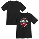 San Francisco 49ers Preschool Icon Legend Dri-FIT T-Shirt - Black - Nike