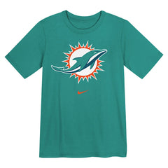 Miami Dolphins Preschool Primary Logo Legend Performance T-Shirt - Aqua - Nike
