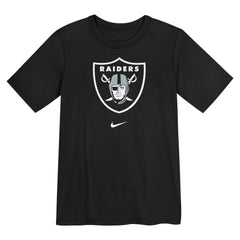 Las Vegas Raiders Preschool Primary Logo Legend Performance T-Shirt - Black - Nike