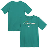 Miami Dolphins Preschool Wordmark T-Shirt - Aqua - Nike