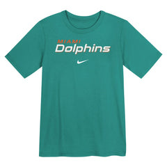 Miami Dolphins Preschool Wordmark T-Shirt - Aqua - Nike