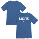 Detroit Lions Preschool Wordmark T-Shirt - Blue - Nike