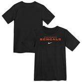 Cincinnati Bengals Preschool Wordmark T-Shirt - Black - Nike
