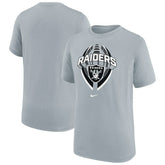 Las Vegas Raiders Youth Icon Legend T-Shirt - Gray - Nike