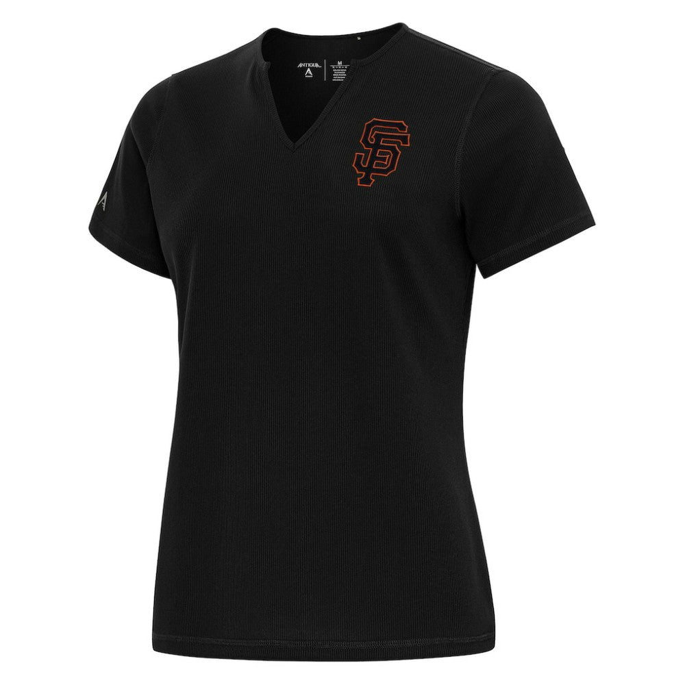 San Francisco Giants Antigua Women's Notch Neck T-Shirt Discount
