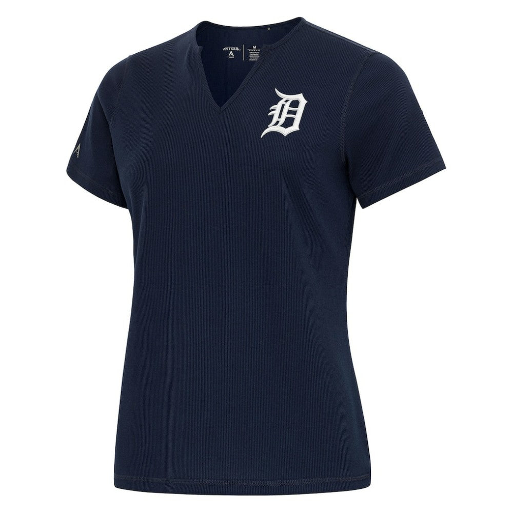 Detroit Tigers Antigua Women's Notch Neck T-Shirt for sale