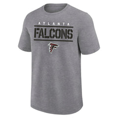 Atlanta Falcons Big & Tall Top Notch T-Shirt - Heather Gray - Fanatics