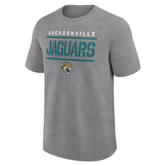 Jacksonville Jaguars Big & Tall Top Notch T-Shirt - Heather Gray - Fanatics