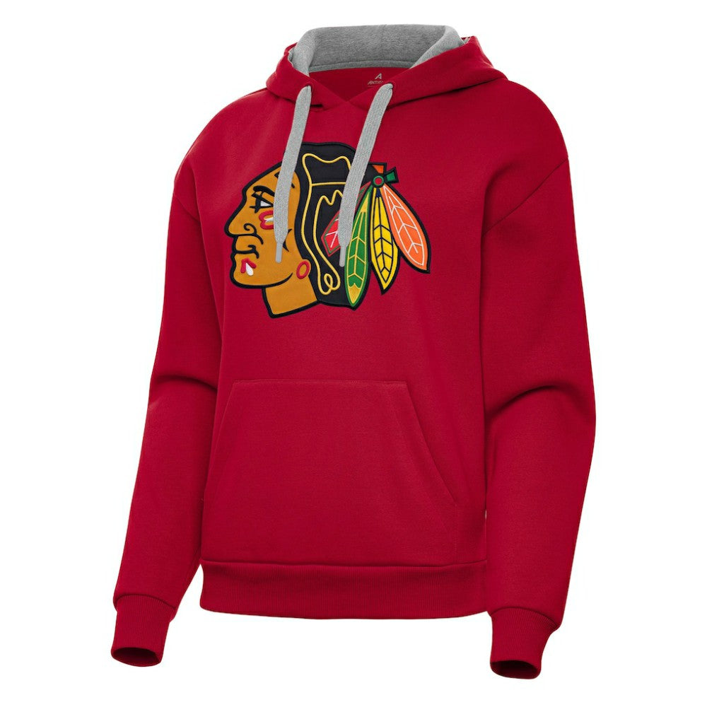 Chicago Blackhawks Antigua Women's Victory Pullover Hoodie - Red | NHL discount