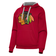 Chicago Blackhawks Antigua Women's Victory Pullover Hoodie - Red | NHL discount