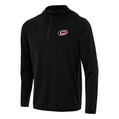 Carolina Hurricanes Antigua Tidy Quarter-Zip Hoodie - Heather Black | NHL discount