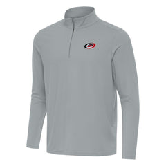 Carolina Hurricanes Antigua Intent Quarter-Zip Top - Gray | NHL online