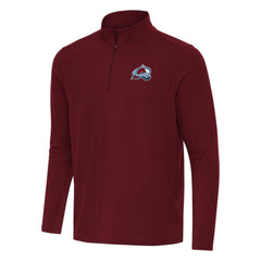 Colorado Avalanche Antigua Intent Quarter-Zip Top - Burgundy | NHL sale