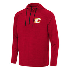Calgary Flames Antigua Spikes Quarter-Zip Hoodie - Heather Red | NHL sale