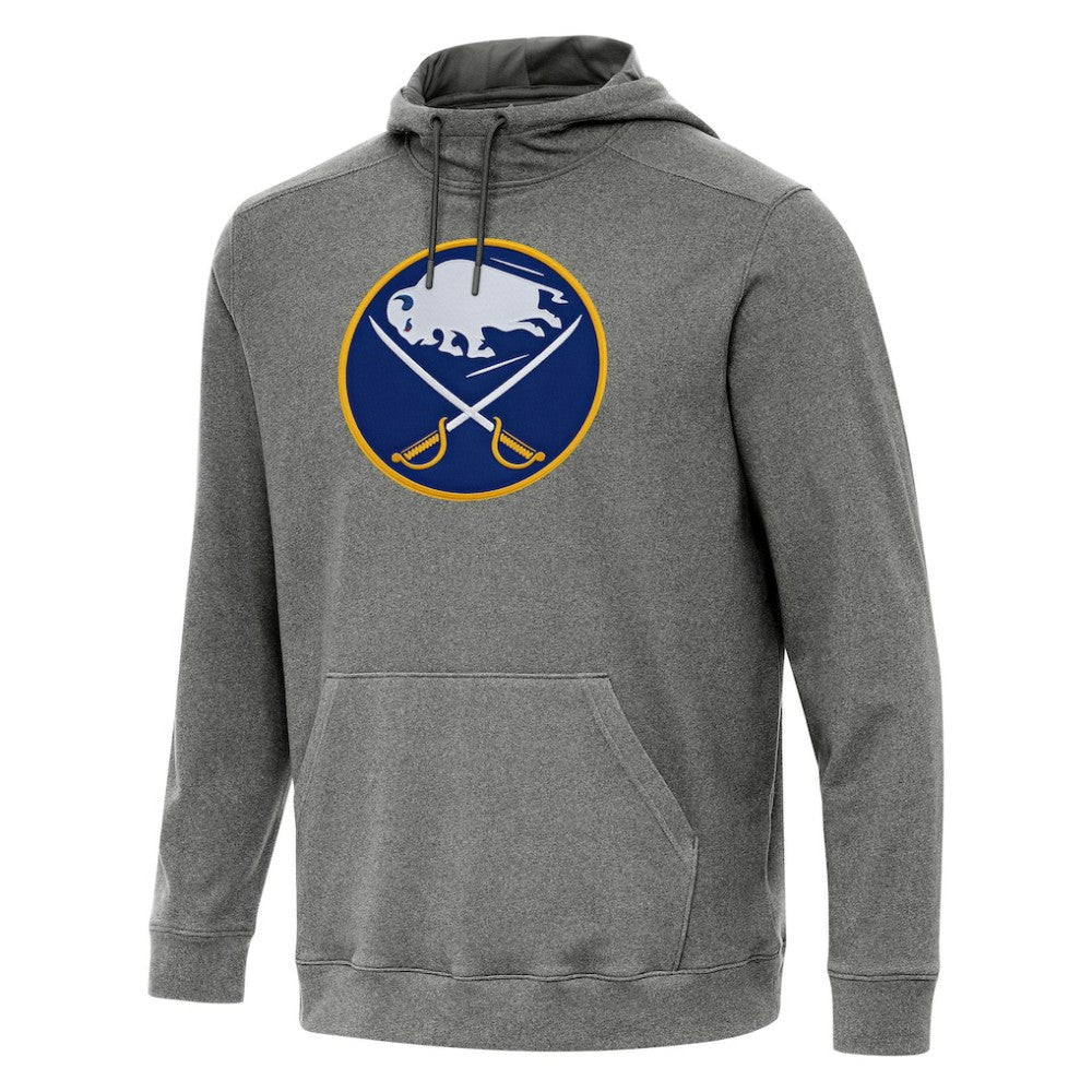 Buffalo Sabres Antigua Cloud Pullover Hoodie - Heather Black | NHL near me