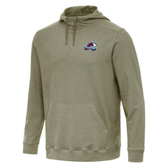 Colorado Avalanche Antigua Cloud Pullover Hoodie - Olive | NHL sale