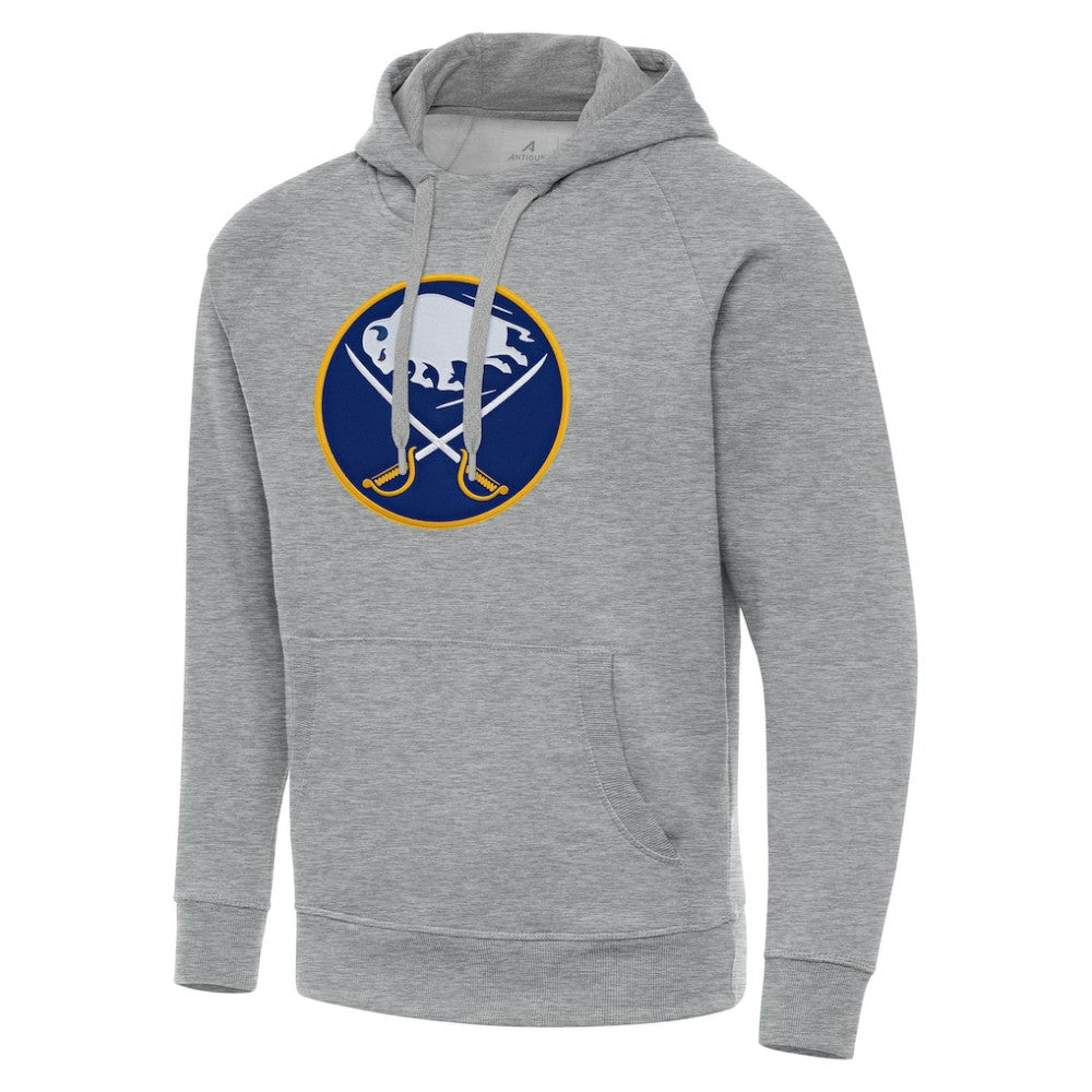 Buffalo Sabres Antigua Big & Tall Victory Pullover Hoodie - Heather Gray | NHL near me
